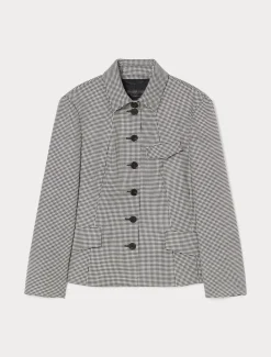 Marina Rinaldi Giacche & Blazer | Giacche & Blazer*Giacca in batavia di lana stretch NEROBIANCO