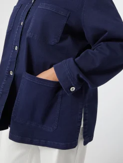 Marina Rinaldi Giacche & Blazer | Giacche & Blazer*Giacca in bull di cotone stretch BLUCINA