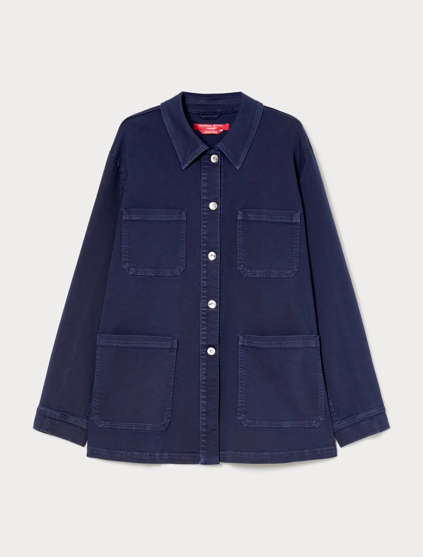 Marina Rinaldi Giacche & Blazer | Giacche & Blazer*Giacca in bull di cotone stretch BLUCINA