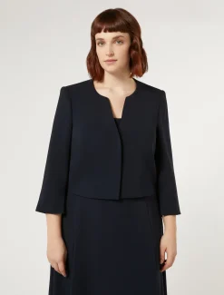 Marina Rinaldi Giacche | Giacche & Blazer*Giacca in cady triacetato BLUNOTTE