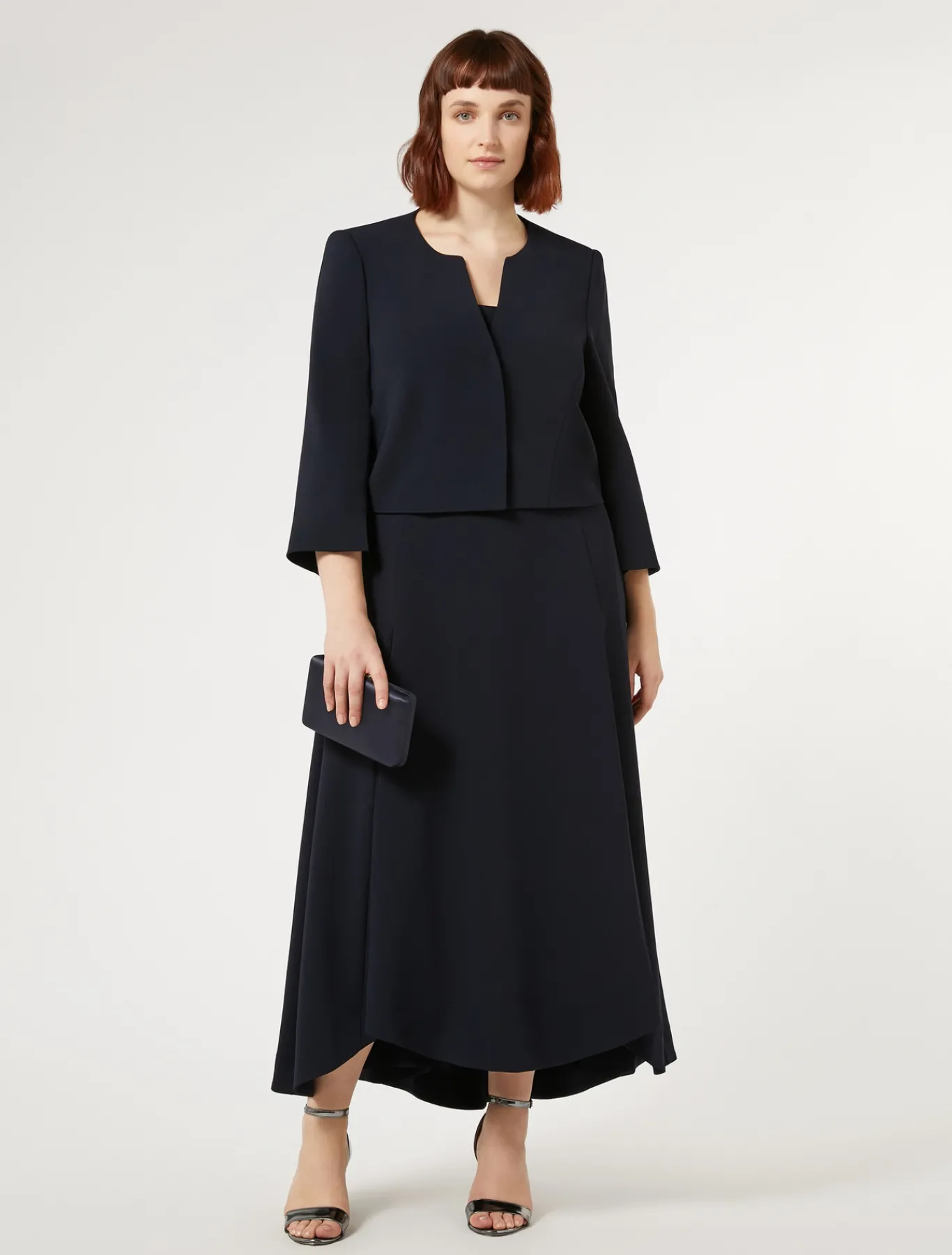 Marina Rinaldi Giacche | Giacche & Blazer*Giacca in cady triacetato BLUNOTTE