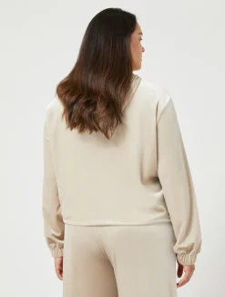 Marina Rinaldi Giacche & Blazer | Giacche & Blazer*Giacca in ciniglia stretch GRIGIOCHIARO