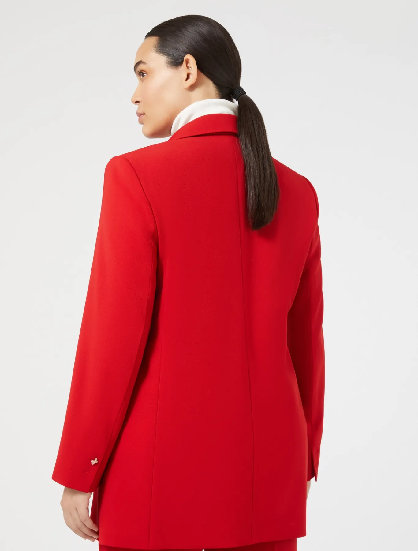 Marina Rinaldi Giacche & Blazer | Giacche & Blazer*Giacca in crêpe satin di lana ROSSO