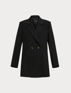 Marina Rinaldi Giacche & Blazer | Giacche & Blazer*Giacca in crêpe satin di lana NERO