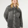 Marina Rinaldi Giacche & Blazer | Giacche & Blazer*Giacca in denim di cotone NERO