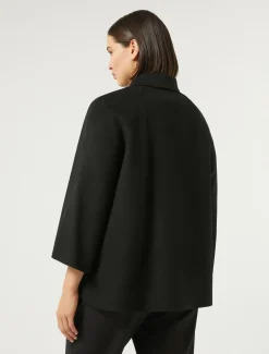 Marina Rinaldi Cappotti & Trench | Cappotti & Trench*Giacca in double di lana e cachemire NERO