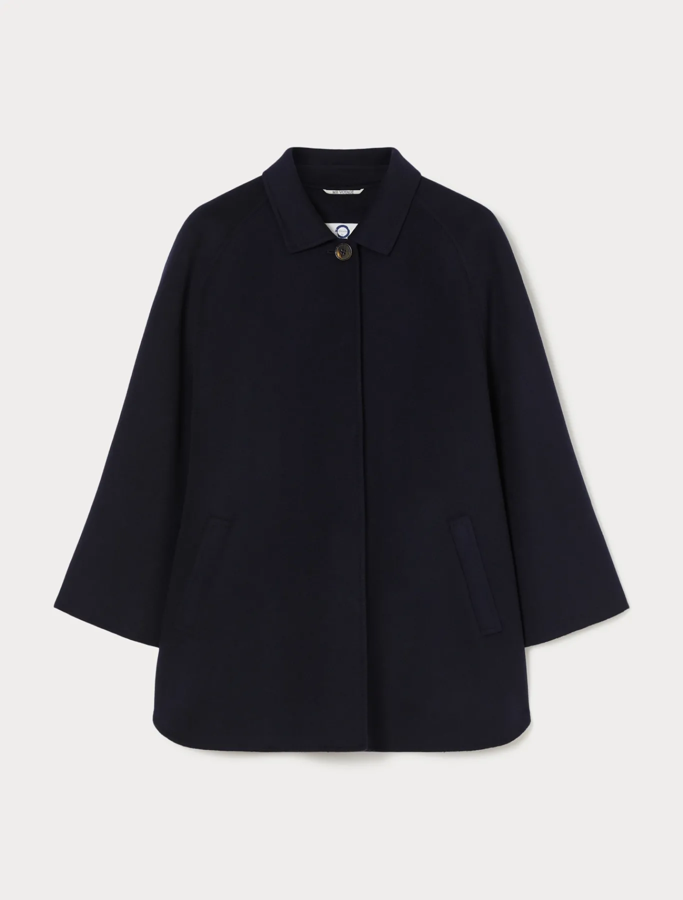 Marina Rinaldi Cappotti & Trench | Cappotti & Trench*Giacca in double di lana e cachemire BLUNOTTE