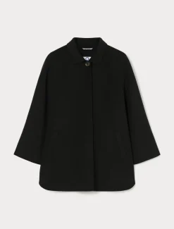 Marina Rinaldi Cappotti & Trench | Cappotti & Trench*Giacca in double di lana e cachemire NERO