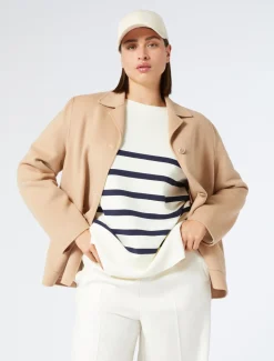 Marina Rinaldi Cappotti & Trench | Cappotti & Trench*Giacca in double di misto lana CAMMELLO