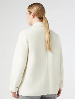Marina Rinaldi Cappotti & Trench | Cappotti & Trench*Giacca in double di misto lana AVORIO