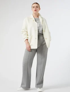 Marina Rinaldi Cappotti & Trench | Cappotti & Trench*Giacca in double di misto lana AVORIO
