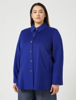Marina Rinaldi Giacche & Blazer | Giacche & Blazer*Giacca in drap di lana BLUNOTTE