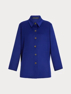 Marina Rinaldi Giacche & Blazer | Giacche & Blazer*Giacca in drap di lana BLUNOTTE
