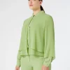 Marina Rinaldi Giacche | Giacche & Blazer*Giacca in georgette VERDEOLIVA