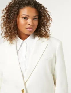 Marina Rinaldi Giacche & Blazer | Giacche & Blazer*Giacca in jersey BIANCO