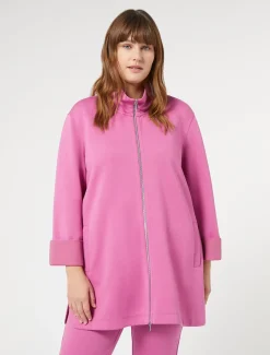 Marina Rinaldi Cappotti & Trench | Cappotti & Trench*Giacca in jersey double ROSA