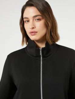 Marina Rinaldi Cappotti & Trench | Cappotti & Trench*Giacca in jersey double NERO
