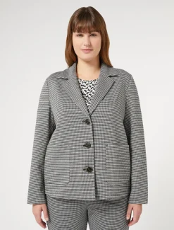 Marina Rinaldi Giacche & Blazer | Giacche & Blazer*Giacca in jersey jacquard NERO