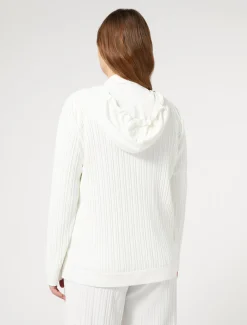 Marina Rinaldi Giacche & Blazer | Giacche & Blazer*Giacca in jersey plissé BIANCO