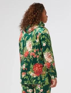 Marina Rinaldi Top & T-Shirt | Top & T-Shirt*Giacca in jersey velluto VERDE