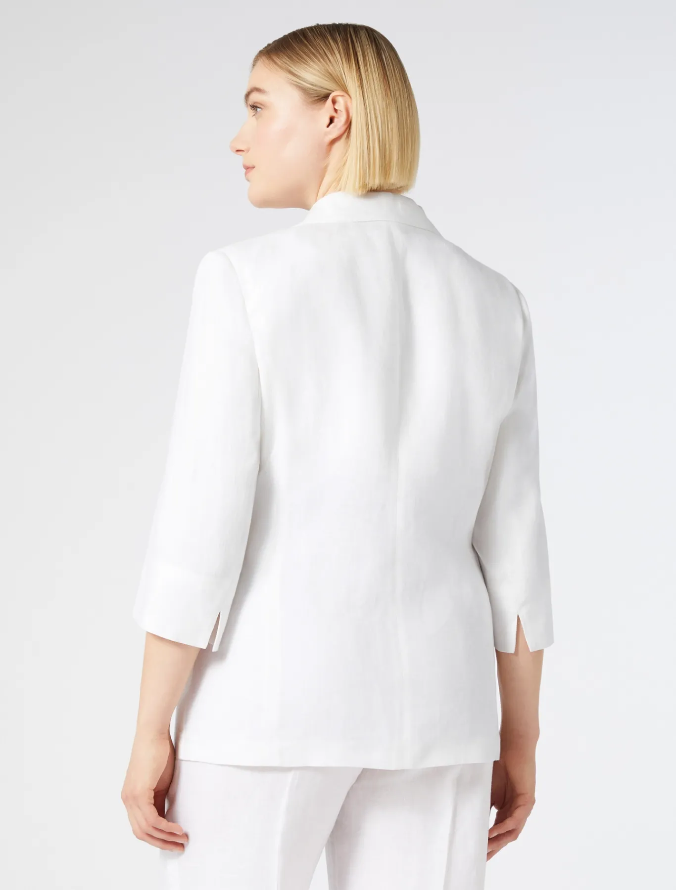 Marina Rinaldi Giacche & Blazer | Giacche & Blazer*Giacca in lino BIANCO