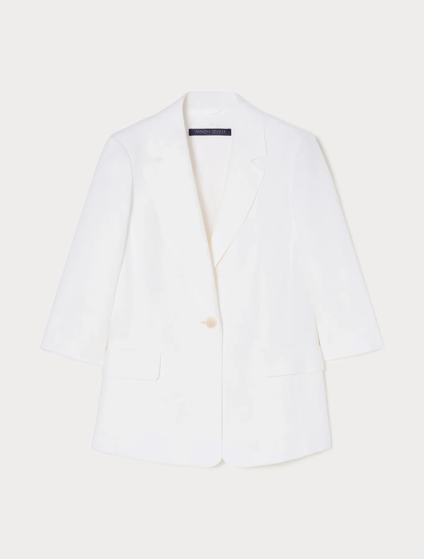 Marina Rinaldi Giacche & Blazer | Giacche & Blazer*Giacca in lino BIANCO