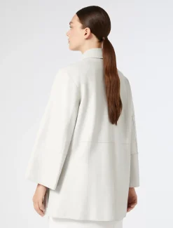 Marina Rinaldi Giacche & Blazer | Giacche & Blazer*Giacca in nappa BIANCOAVORIO