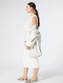 Marina Rinaldi Giacche & Blazer | Giacche & Blazer*Giacca in nappa BIANCOAVORIO