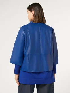 Marina Rinaldi Giacche & Blazer | Giacche & Blazer*Giacca in nappa shiny BLUETTE