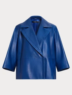 Marina Rinaldi Giacche & Blazer | Giacche & Blazer*Giacca in nappa shiny BLUETTE
