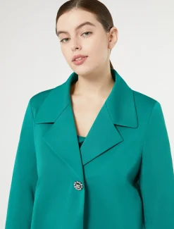 Marina Rinaldi Giacche | Giacche & Blazer*Giacca in ottoman VERDE