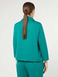 Marina Rinaldi Giacche | Giacche & Blazer*Giacca in ottoman VERDE