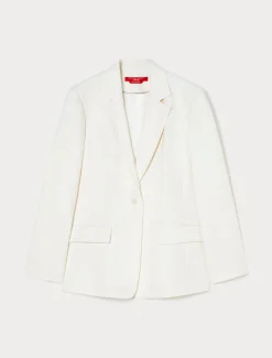 Marina Rinaldi Giacche & Blazer | Giacche & Blazer*Giacca in saglia di misto viscosa AVORIO