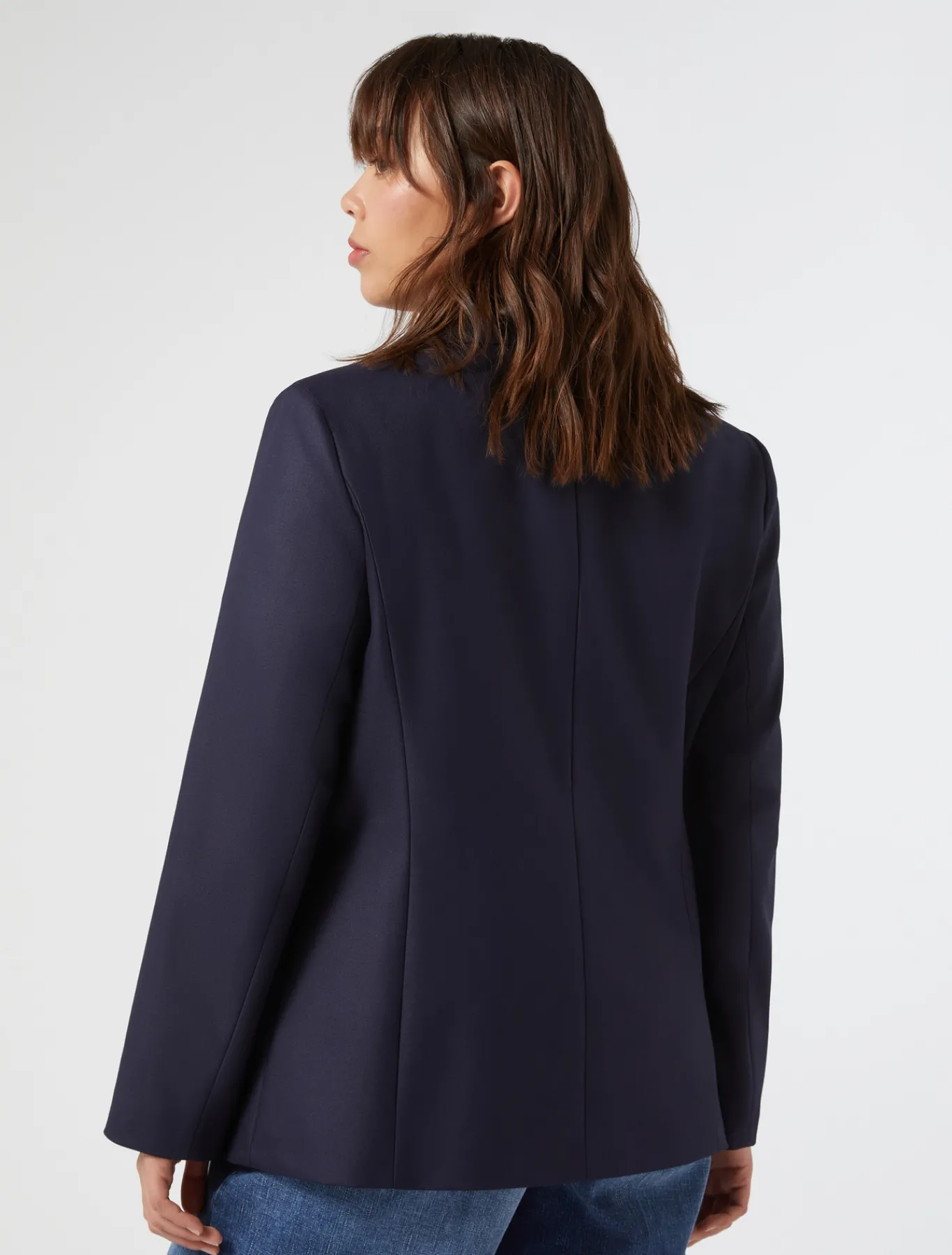 Marina Rinaldi Giacche & Blazer | Giacche & Blazer*Giacca in saglia di misto viscosa BLU