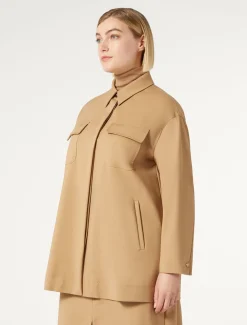 Marina Rinaldi Camicie & Bluse | Camicie & Bluse*Giacca in tela di misto cotone ORO