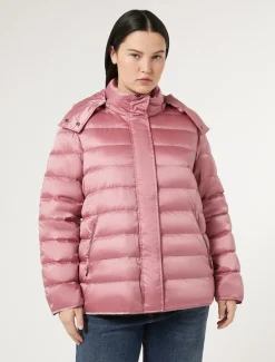 Marina Rinaldi Piumini | Piumini*Giacca in tela di nylon antigoccia ROSAANTICO