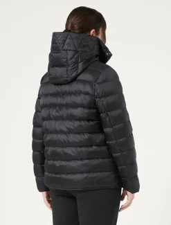 Marina Rinaldi Piumini | Piumini*Giacca in tela di nylon antigoccia NERO