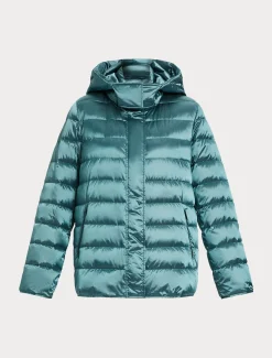 Marina Rinaldi Piumini | Piumini*Giacca in tela di nylon antigoccia VERDESALVIA