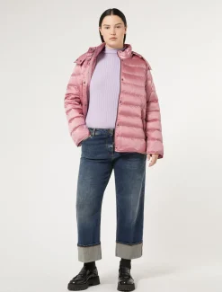 Marina Rinaldi Piumini | Piumini*Giacca in tela di nylon antigoccia ROSAANTICO