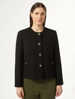 Marina Rinaldi Giacche & Blazer | Giacche & Blazer*Giacca in tessuto ammagliato NERO