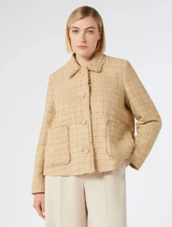 Marina Rinaldi Giacche & Blazer | Giacche & Blazer*Giacca in tessuto ammagliato BEIGE