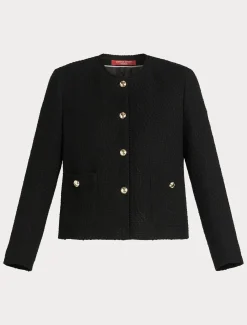 Marina Rinaldi Giacche & Blazer | Giacche & Blazer*Giacca in tessuto ammagliato NERO