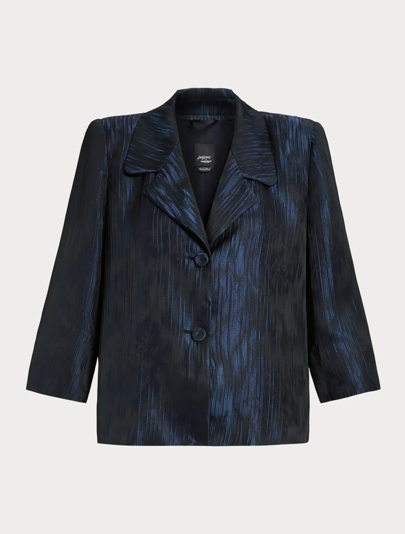 Marina Rinaldi Giacche | Giacche & Blazer*Giacca in tessuto jacquard BLUMARINO