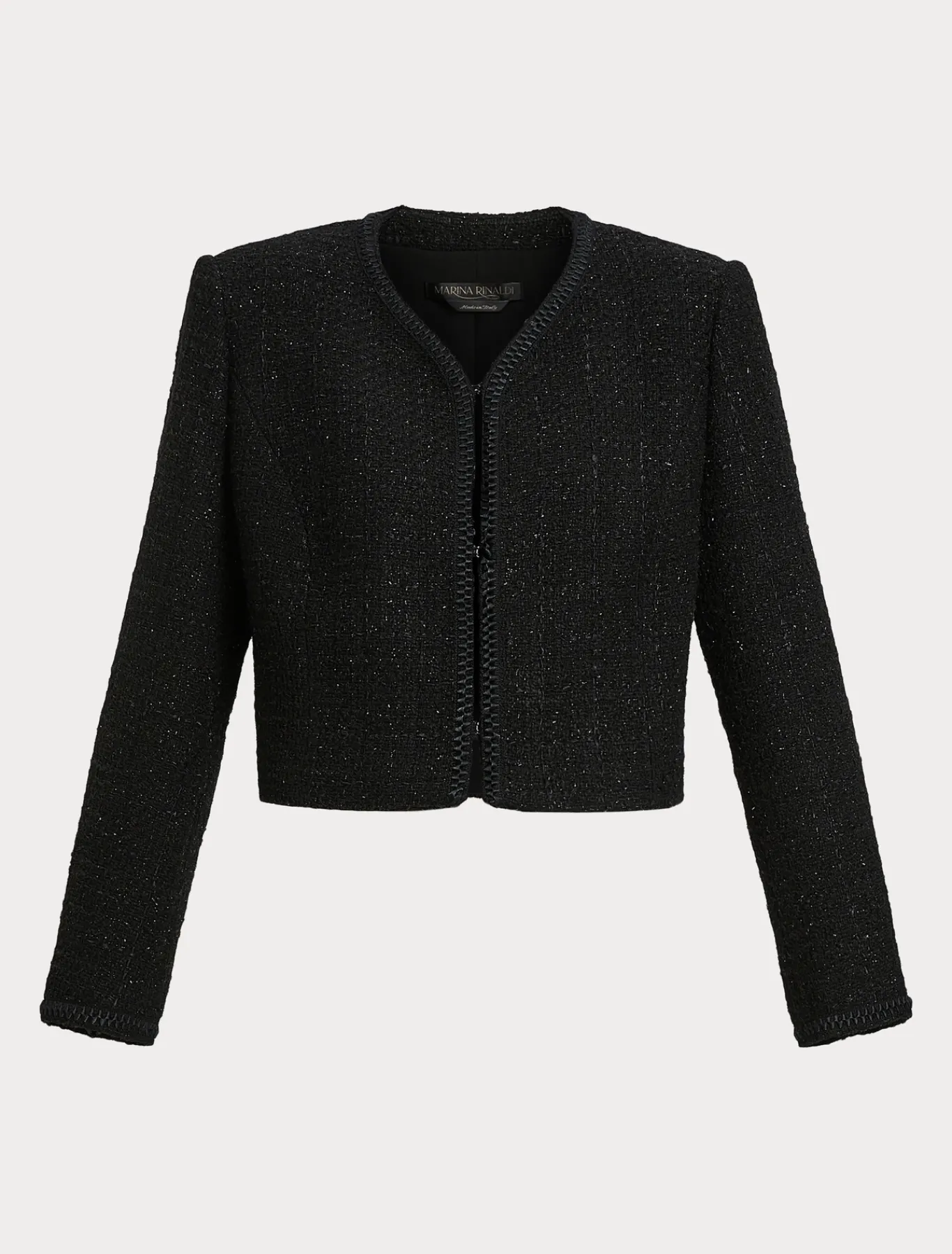 Marina Rinaldi Giacche | Giacche & Blazer*Giacca in tinto filo NERO