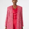 Marina Rinaldi Giacche | Giacche & Blazer*Giacca tinto filo con ricami FUXIA