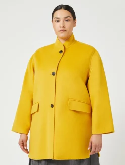 Marina Rinaldi Cappotti & Trench | Cappotti & Trench*Giaccone in double di lana SENAPE