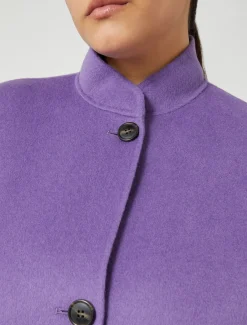 Marina Rinaldi Cappotti & Trench | Cappotti & Trench*Giaccone in double di lana VIOLA