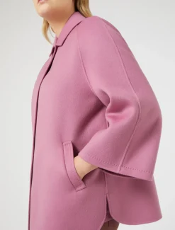 Marina Rinaldi Cappotti & Trench | Cappotti & Trench*Giaccone in double di lana e cachemire CICLAMINO