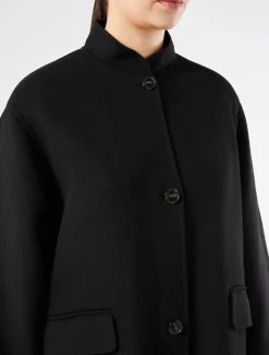 Marina Rinaldi Cappotti & Trench | Cappotti & Trench*Giaccone in double di lana NERO