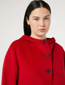 Marina Rinaldi Cappotti & Trench | Cappotti & Trench*Giaccone in double di lana ROSSO